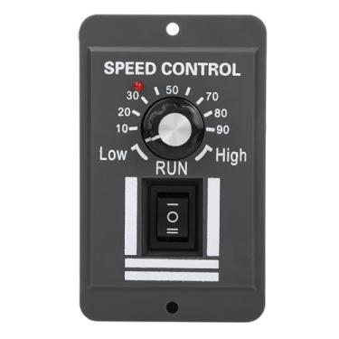 Imagem de Dioche Controlador de Velocidade do Motor DC de Alto Desempenho 12V 60V 20A Regulador de Motor Elétrico Reverso Direto Com Botão para de Escova DC Tamanho Compacto Fácil