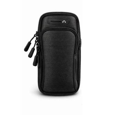 Imagem de Braçadeira Esportiva Celular Ajustável Resistente Suór e Água - KapBom