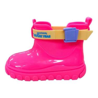 Imagem de Galocha Grendene Baby Shark Com Capa De Chuva - 23068, 21/2, Rosa