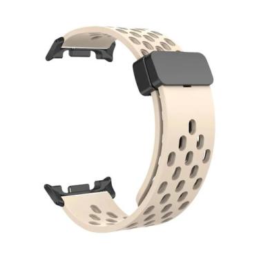 Imagem de Pulseira De Silicone Magnética D Buckle De 46mm 44mm 40mm Para Samsung