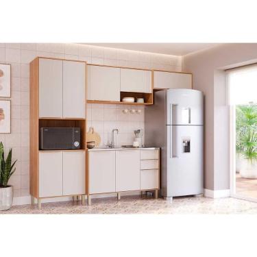 Imagem de Kit Modulado MGM 4 Peças Áurea C4P188 Cinamomo/Off