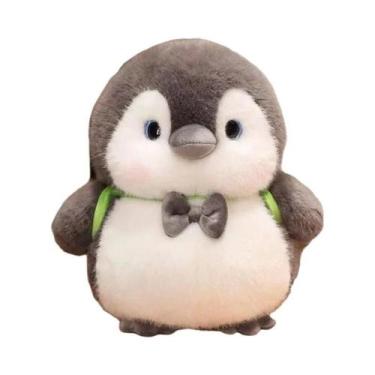 Imagem de Brinquedo De Pelúcia De Pinguim Fofo Para Casais, Decoração Para Casa,