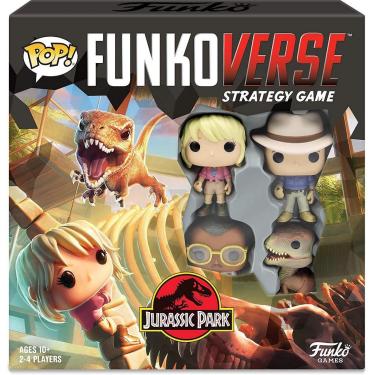 Imagem de Funko Pop Funkoverse Strategy Game Jurassic Park Base Set - Inglês
