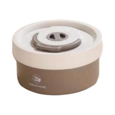 Imagem de Conjunto De Caixa De Almoço Isolada Empilhável Em Aço Inoxidável, Cont