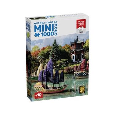 Imagem de Mini Quebra-cabeça 1000 peças Jardim Chinês de Quebec