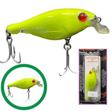 Imagem de Isca de Pesca Papa Black Ocambé Original Cor 11 Meia Água