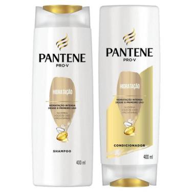 Imagem de Kit c/ Shampoo + Condicionador Pantene Hidratação 400 ml