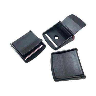 Imagem de Fivelas De Plástico Pretas Para Mochilas, Clipe De Ajuste, 5 Tamanhos,