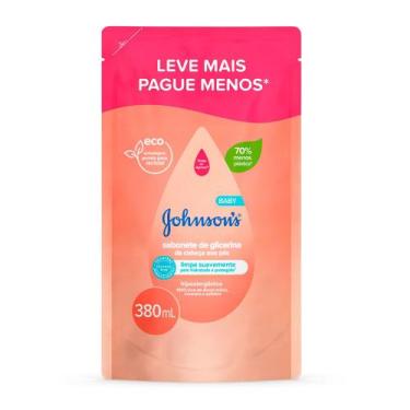 Imagem de Sabonete Líquido de Glicerina Johnson's Baby Refil 380ml, 380ml