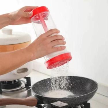 Imagem de Tapioqueira dispenser farinha goma peneira armazena maquina - Yeet