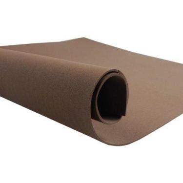 Imagem de Placa de EVA Liso Marrom 2mm 40cm x 60cm Leo e Leo - Leonora