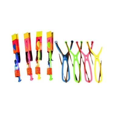 Imagem de Helicópteros De Borracha LED Para Crianças, 10, 20, 30, 100PCS, Suprim