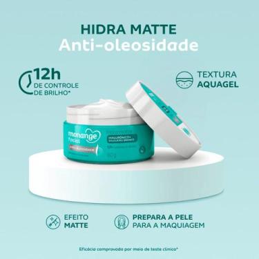 Imagem de Gel Creme Facial Hidratante Monange Anti-Oleosidade 80g