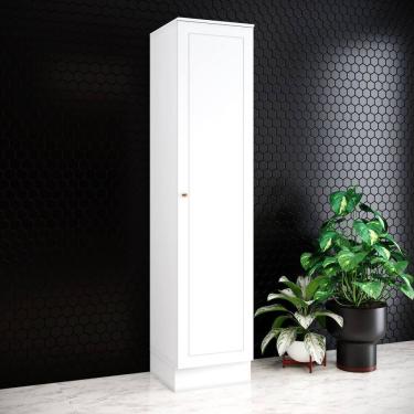 Imagem de Paneleiro 1 Porta com 5 Prateleiras 50cm Internacional Branco