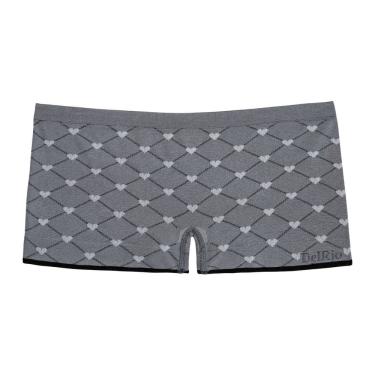 Imagem de Calcinha delrio boxer em jacquard coração sem costura 8203