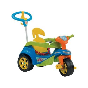 Imagem de Triciclo Motoca a Pedal Baby Trike Evolution Azul Biemme 614, Azu