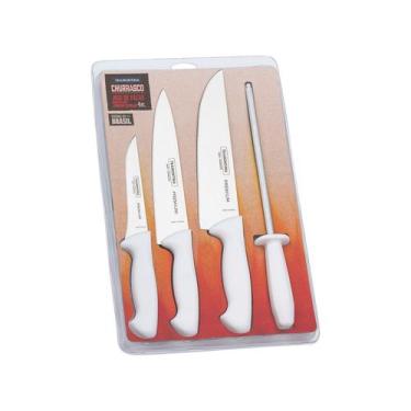 Imagem de Conjunto de Facas Premium Inox 4 Peças - Tramontina , Branco, 4 Peças