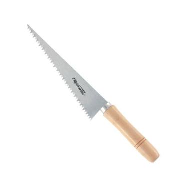 Imagem de Serrote para drywall cabo de madeira 7pol 180mm 1pc sparta