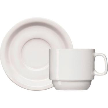 Imagem de Xícara e Pires para Café Germer Iguaçu - 65 ml