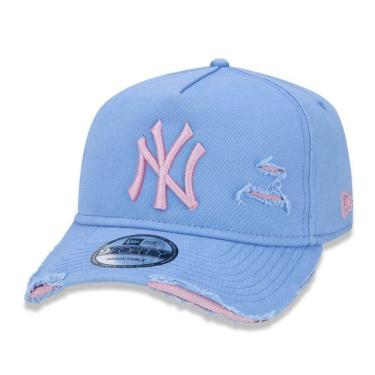 Imagem de Boné New Era New York Yankees 940 A-Frame Damage Destroyed Aba Curva-Masculino