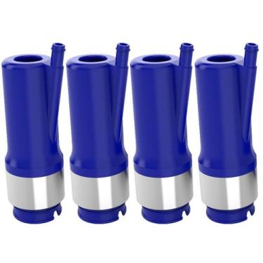 Imagem de Kit 4 Capa Teteira Insuflador Triangular 24mm Anel Inox Impulse Gimene