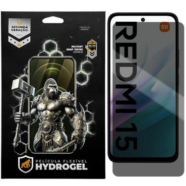 Imagem de Película de Proteção de Tela Gshield para Xiaomi Redmi 15 Privacidade com Tecnologia Hi...