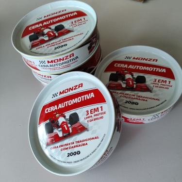 Imagem de Cera Automotiva Monza 3 Em 1 200Gr