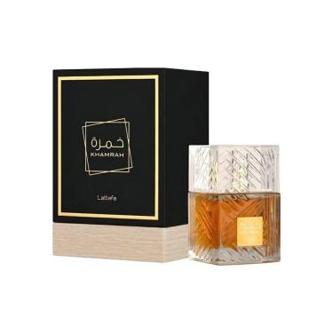 Imagem de Perfume Khamrah Unissex Eau de Parfum Aromática Especiada 100ML Fragrância Sofisticada