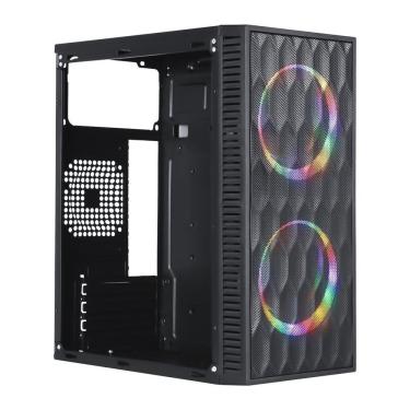 Imagem de Gabinete Gamer Vinik Wave Preto Acrílico Ggwacbk
