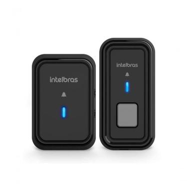 Imagem de Campainha sem Fio CIB 101 com Bateria Longa Duração Alcance Até 100 Metros Preta Intelbras
