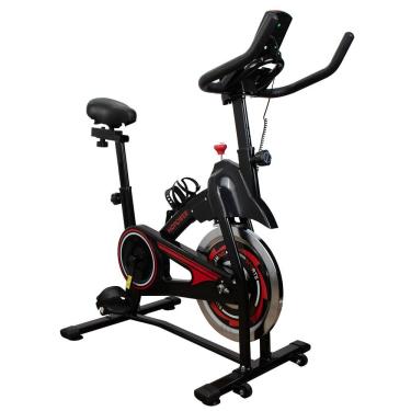 Imagem de Bicicleta Ergométrica Spinning com Roda de Inércia 13KG e Resistência Mecânica para Treino em Casa