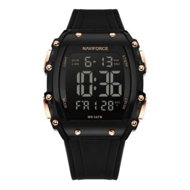 Imagem de relogio masculino display lcd luminoso militar esportivo à prova d´agua