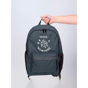 Imagem de Mochila Feminina Nylon King of Nowhere Estampada Personalizada Resiste