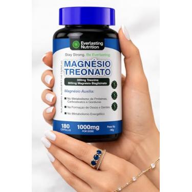 Imagem de Magnésio Treonato Everlasting Nutrition 180caps - Suplemento de 300mg de Treonina + 600...