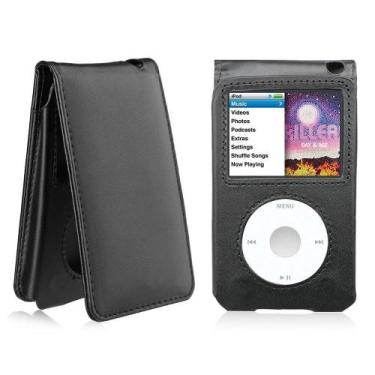 Imagem de Funda Protectora de Cuero para Apple iPod Classic - AudioPartner