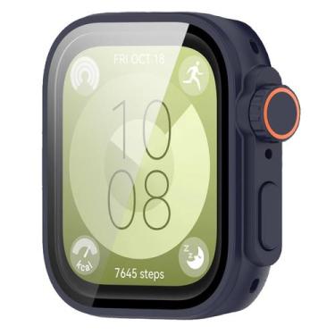 Imagem de Capa protetora de tela para Huawei Watch Fit 3 Blue - Yrzper