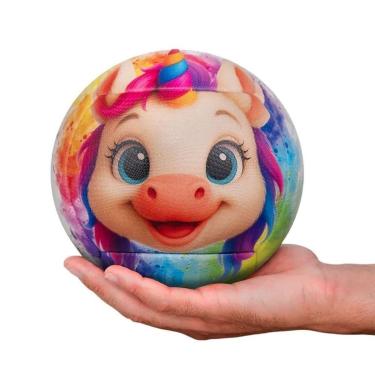 Imagem de Mini Bola Penalty Fun Kids T50 XXIV - Branco e Roxo Único-Unissex