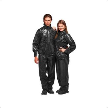 Imagem de Capa de Chuva Motoqueiro Alba Daytona Unissex TAM EG Preto