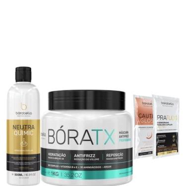 Imagem de Borabella NeutraQuimic 500ml + Máscara Bóratx 1kg
