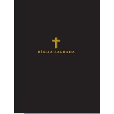 Imagem de Livro - Bíblia NVI, Letra Grande, Capa luxo preta, Leitura Perfeita - 