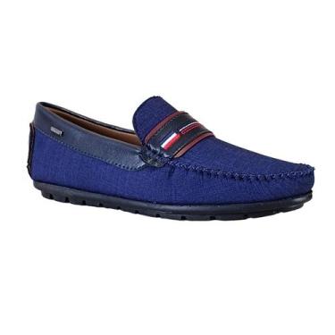 Imagem de Mocassim OPX Urban Com Atanado Masculino - Azul, 40, Azul, Masculino