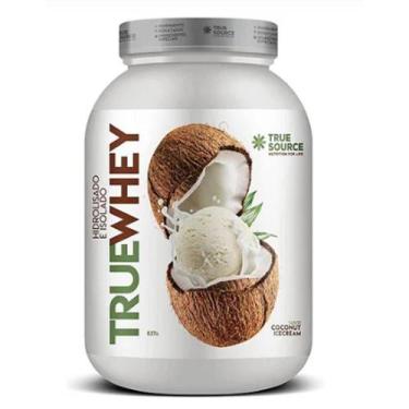 Imagem de True Whey Protein Isolado e Hidrolisado 837G - True Source, Chocolate 