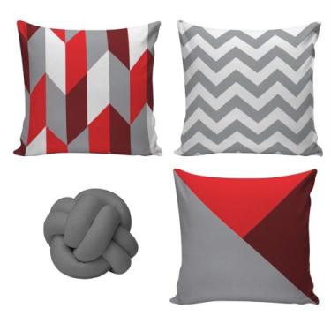 Imagem de KIT 3 OU 4 almofadas exclusivas para DECORAÇÃO quarto, escritório e sa