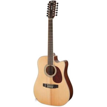 Imagem de Violão Eletroacústico Cort MR710F 12 Cordas NS Aço MR-710