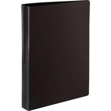 Imagem de Fichario de PVC Fume 4 Argolas 26X34CM PP DAC