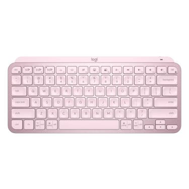 Imagem de Teclado sem fio Logitech MX Keys Mini - Rosa