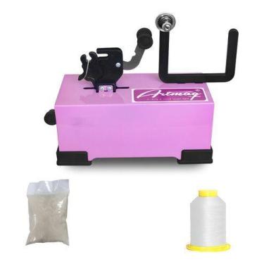 Imagem de Maquina De Fazer Laco 2 em 1 + Elastico + Linha - Artmaq