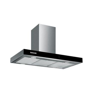 Imagem de Coifa de Ilha Suggar Granada 90cm Inox com Painel Touch Exaustor e Depurador 110V