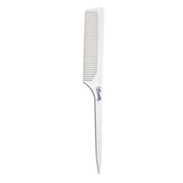 Imagem de Pente Com Dentes Médios E Cabo Separador De Mechas Bonitta, Branco