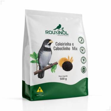 Imagem de Rouxinol Mistura Coleirinha Caboclinho Ração Pássaro 500g Medida:500g,